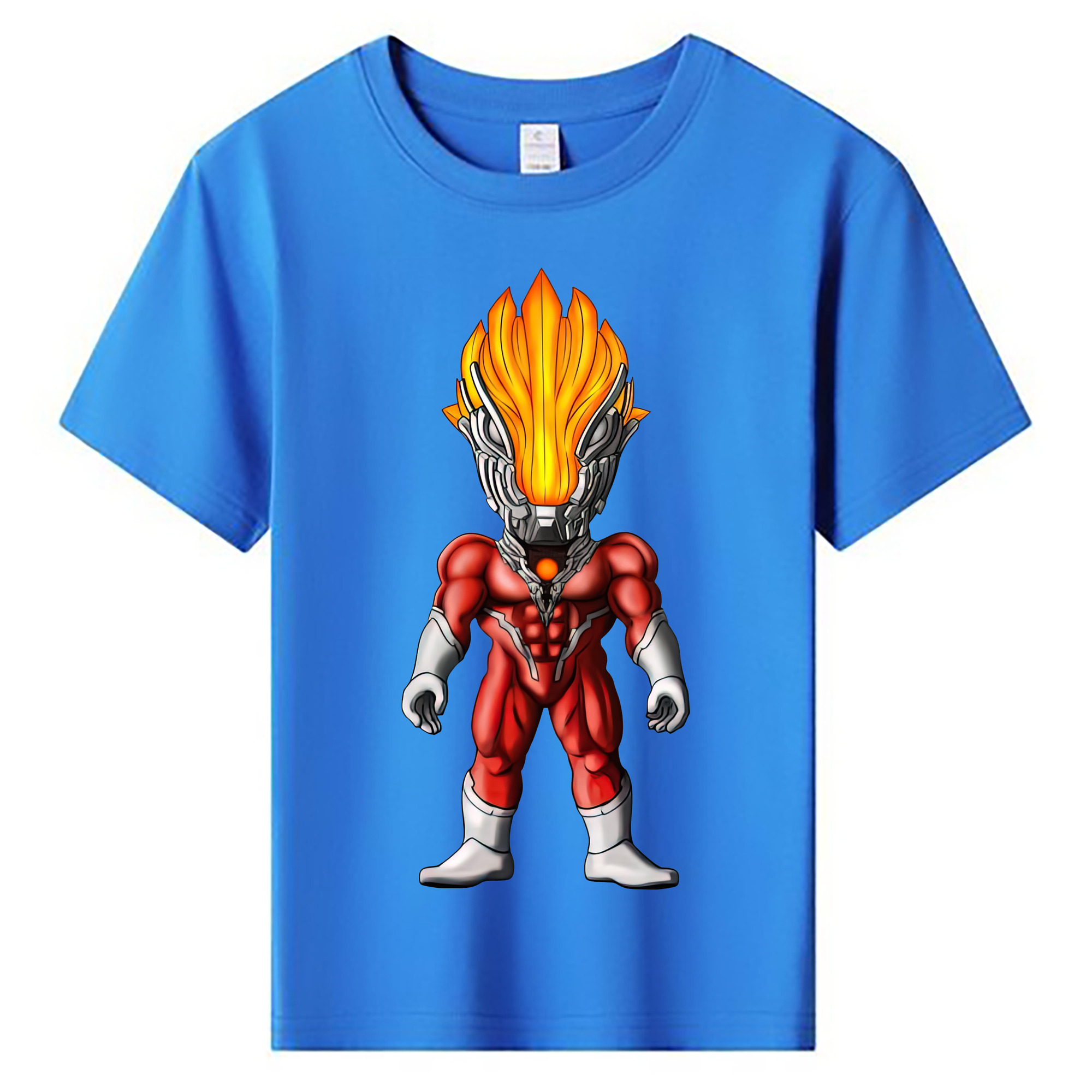 （画像用） ウルトラマン Ultraman 綿100％キッズTシャツ（フロントプリント）